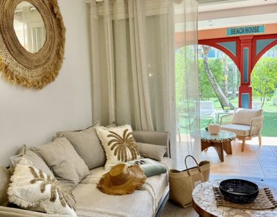 LES SALINES / 2 PERS / VILLAGE ORIENT BAY / ACCES PLAGE DIRECT